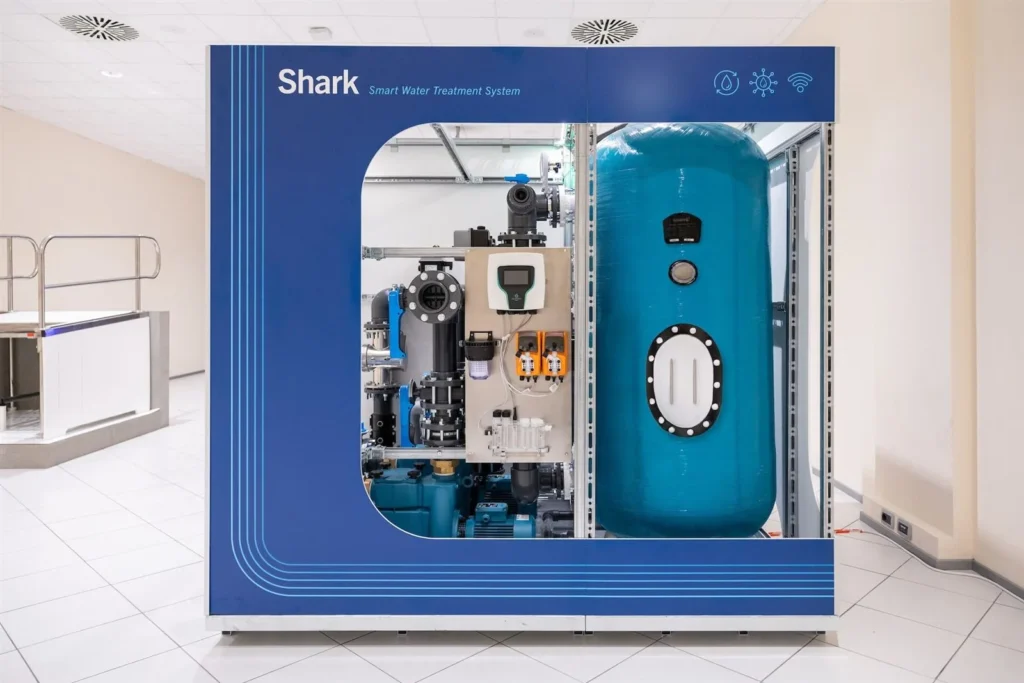 Myrtha Shark compact filtration module